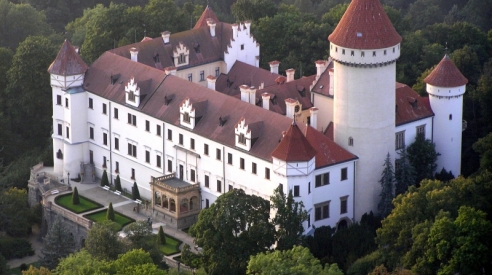 Замок Конопиште и пивовар Велкопоповицкий Козел